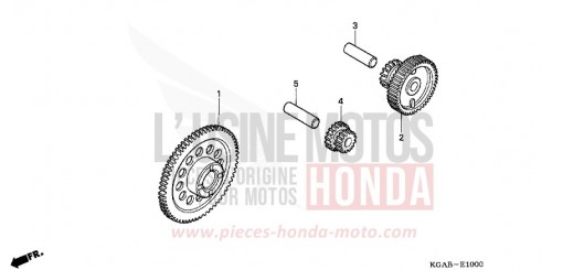 EMBRAYAGE DE DEMARRAGE CG125ES4 de 2004